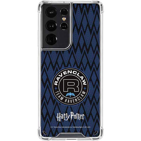 Wizarding Worlds Harry Potter Team Ravenclaw Galaxy S21 Ultra 5G Clear Case